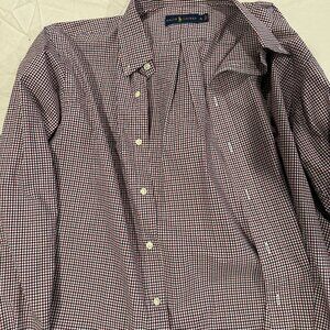 Polo Ralph Lauren Long Sleeve Button Check Casual Dress Shirt Pony XLClassic Fit